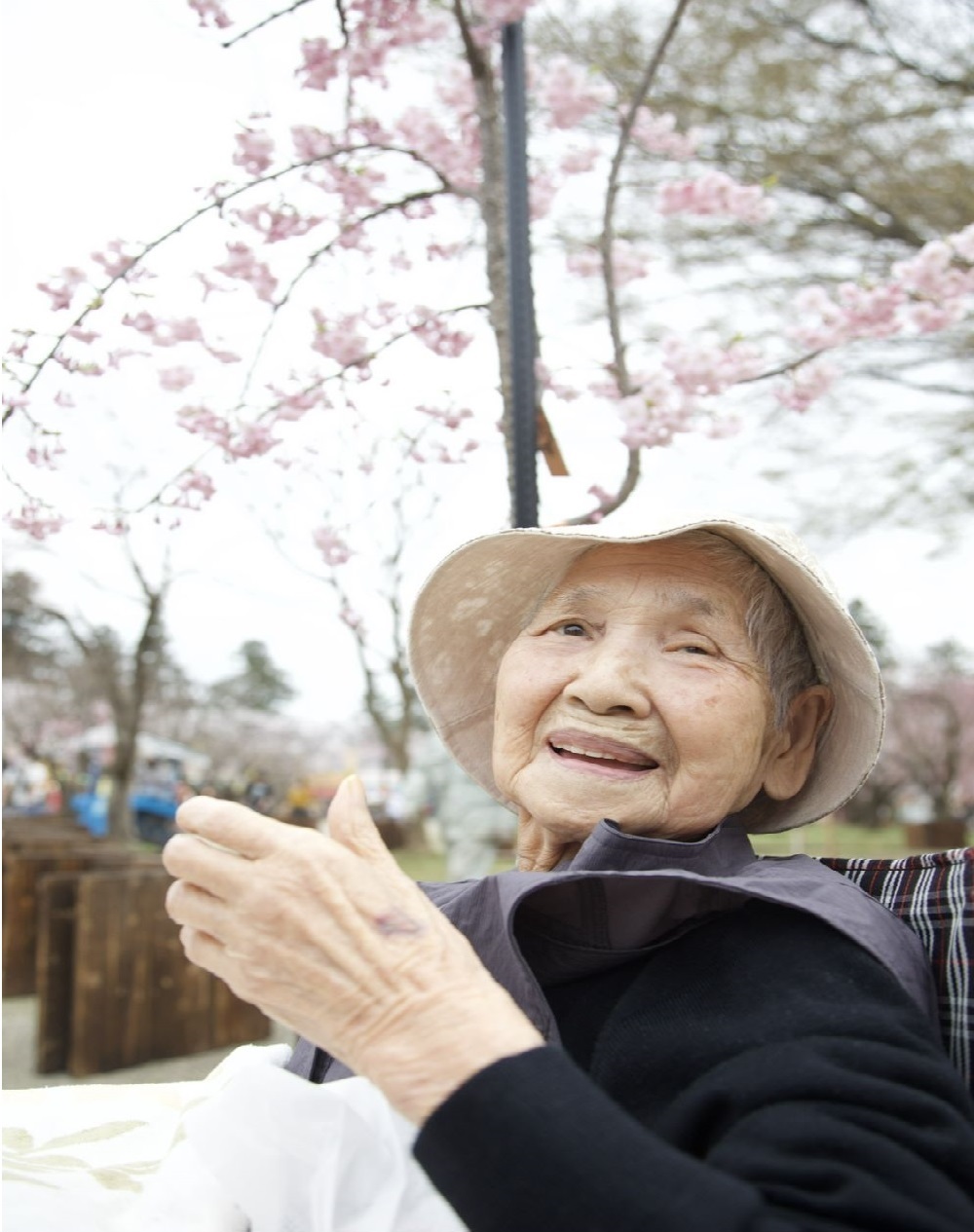 桜祭りー特別養護老人ホームサンアップルホーム
