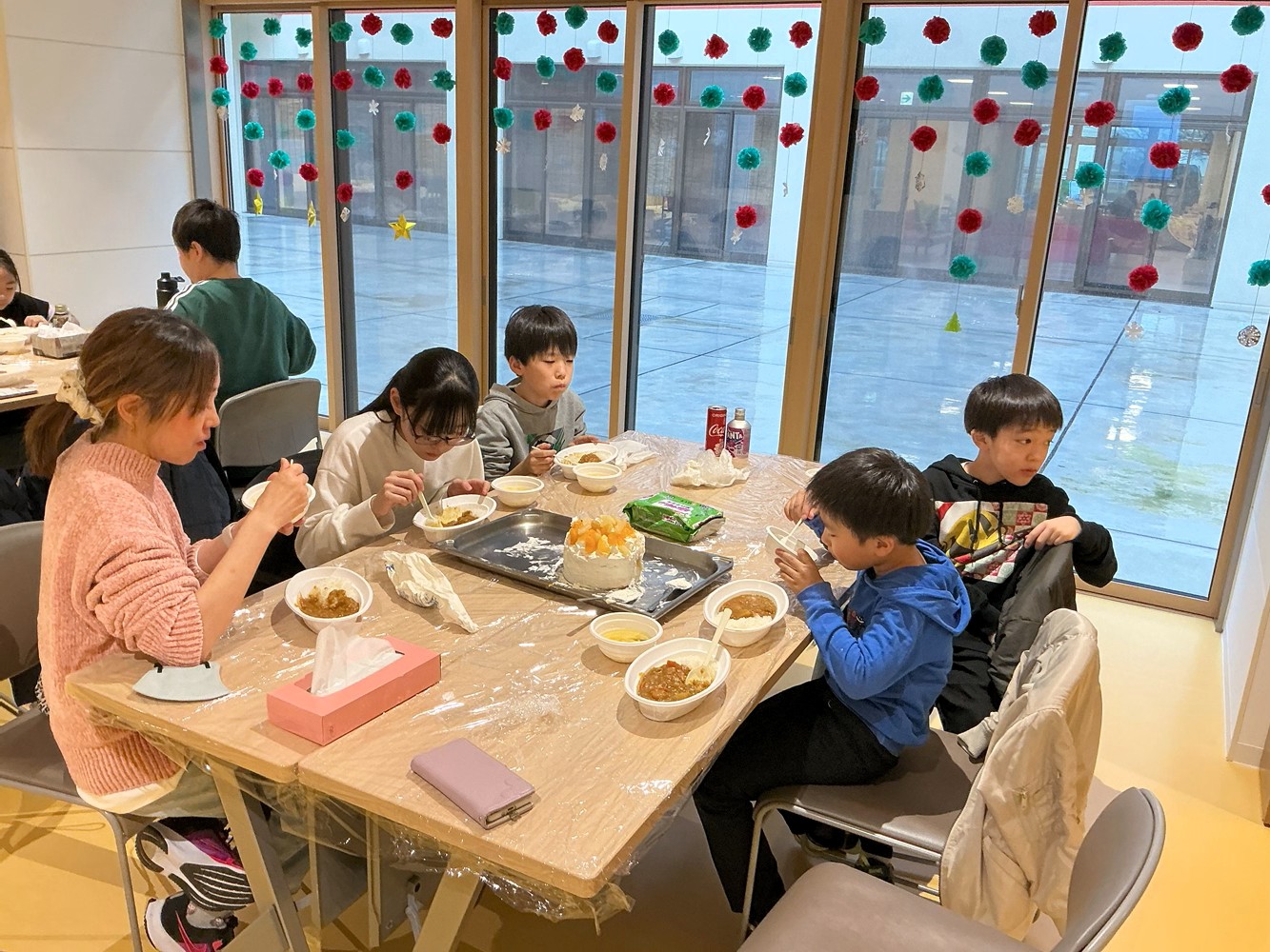 子ども食堂（特別養護老人ホーム サンアップルホーム）