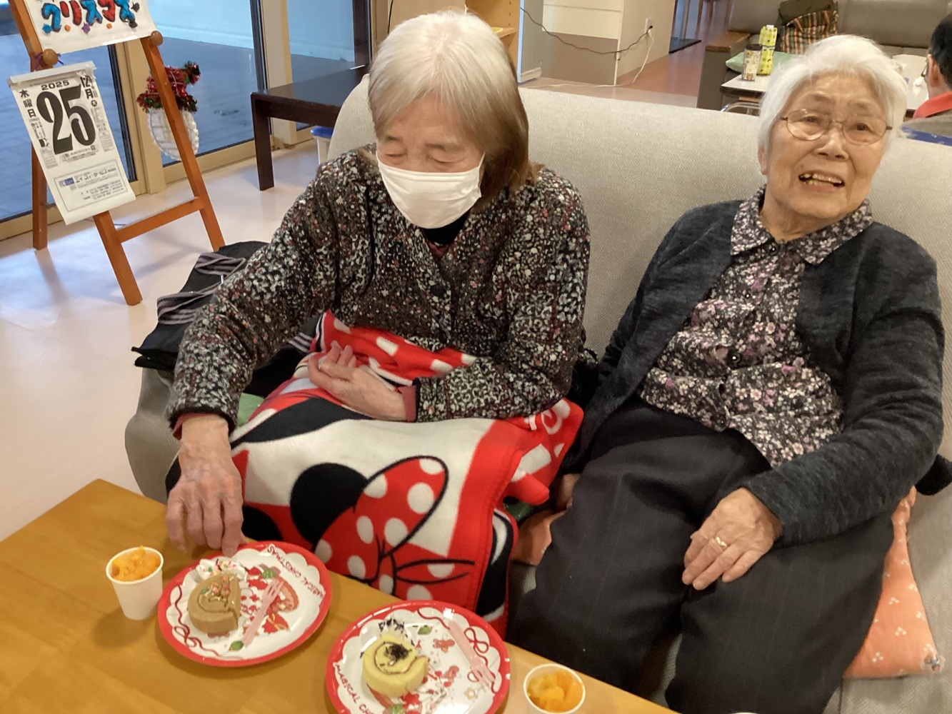 クリスマス会（サンアップルホームデイサービスセンター）