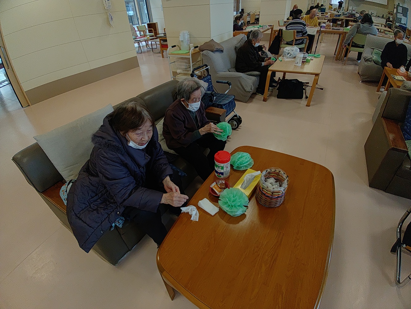 クリスマス会（サンアップルホームデイサービスセンター）