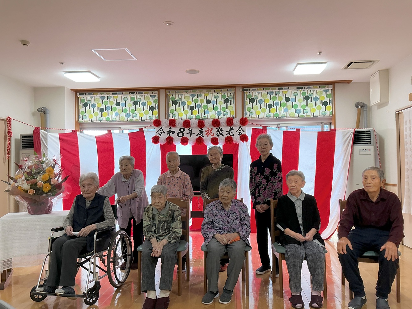 令和8年度 敬老会(グループホームアップル)